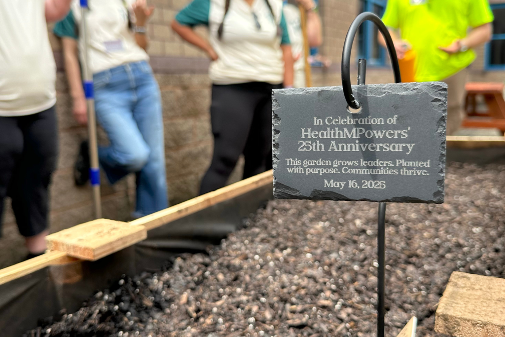 Photo of a commemorative plaque.